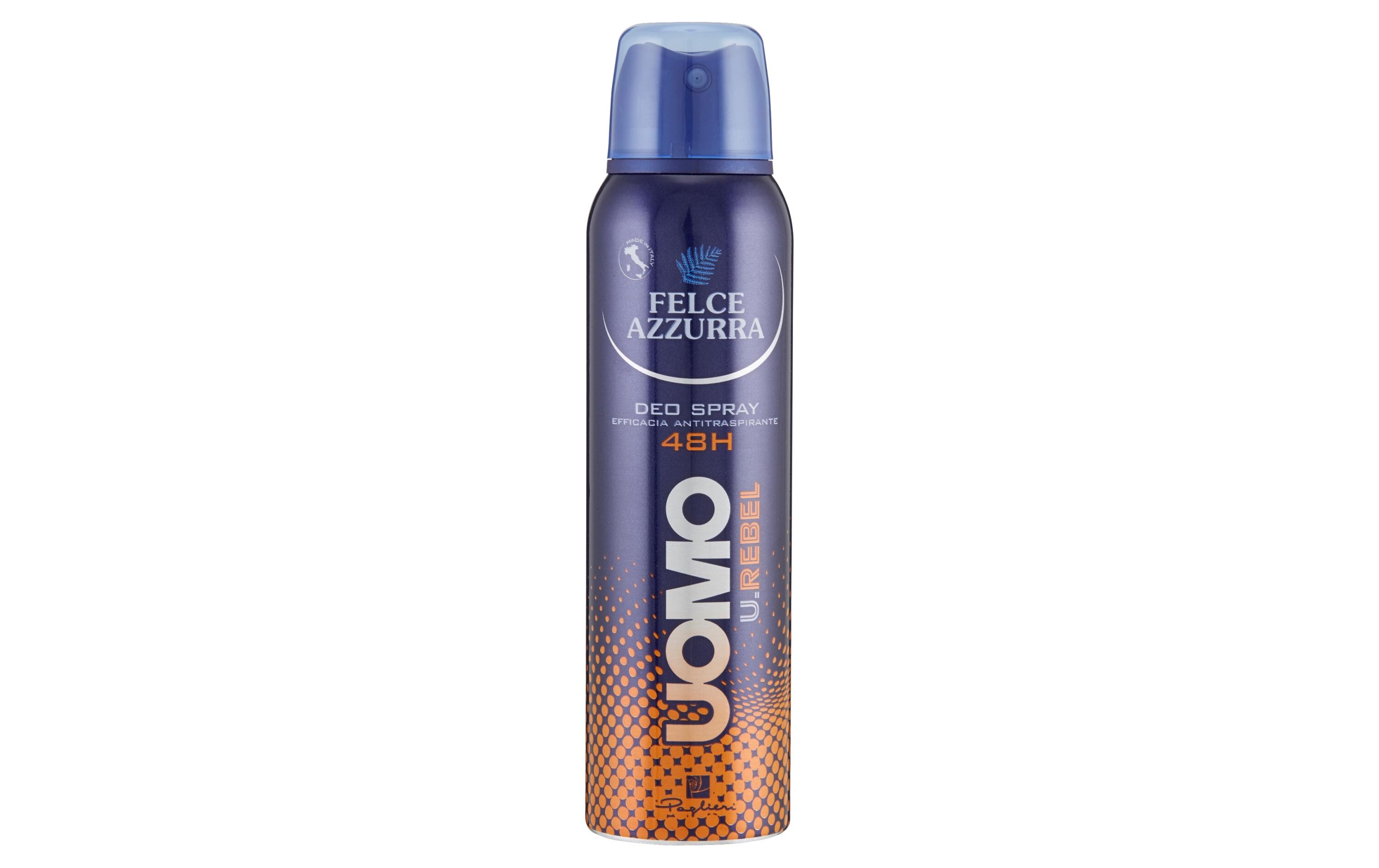Deo Spray Men 48 h Rebel 150 mlPflegendes Deo für einen zuverlässigen Schutz
