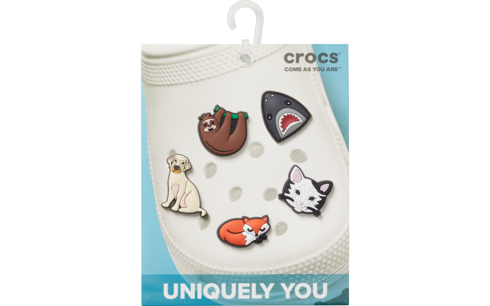 Crocs Jibbitz Animal Lover Schuhanstecker 5er-Pack
