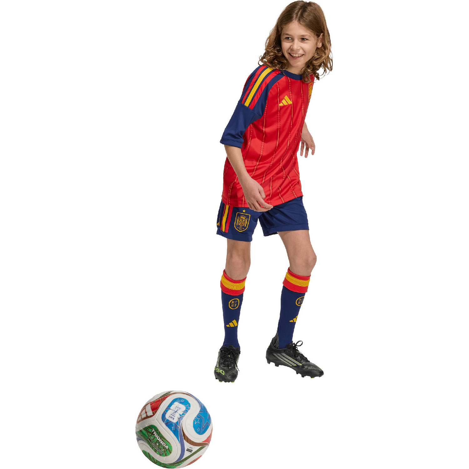 adidas Spanje Thuis Tenue Kids WK 2026