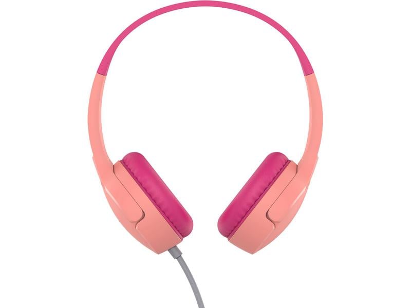 Belkin On-Ear-Kopfhörer SoundForm Mini Pink On-Ear-Headset für Kinder