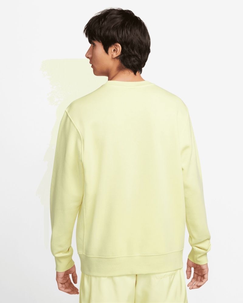 Sweat-shirt Nike Sportswear Club Fleece Vert Lumineux pour homme