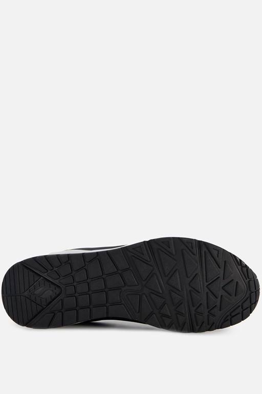 Skechers Uno Metallic Sneakers zwart Synthetisch