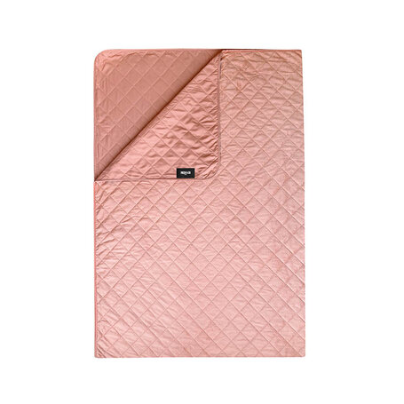 Bedsprei Velvet Ruit - Roze