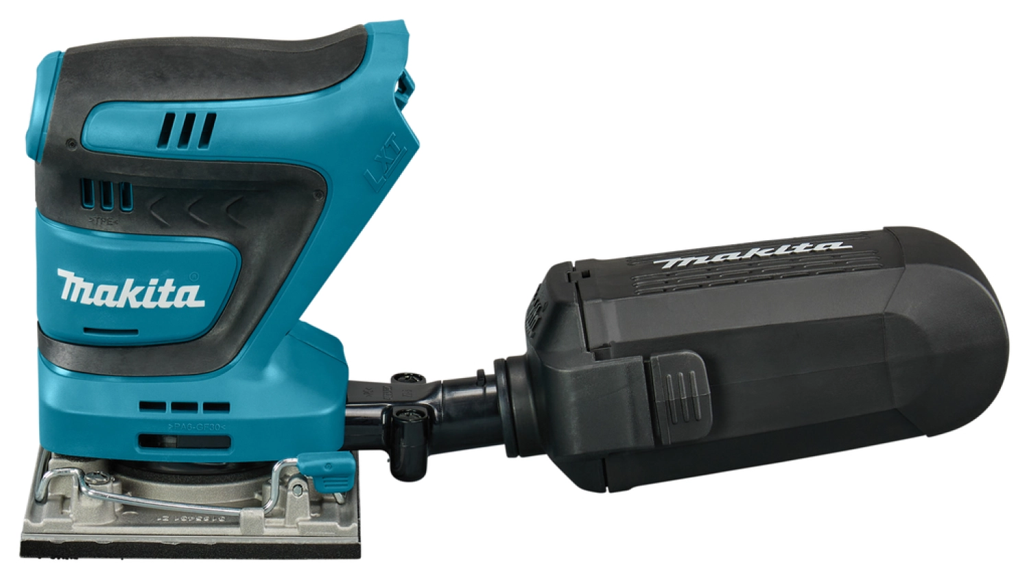 Makita DBO484Z LXT 18 V Li-Ion accu Handpalm vlakschuurmachine body