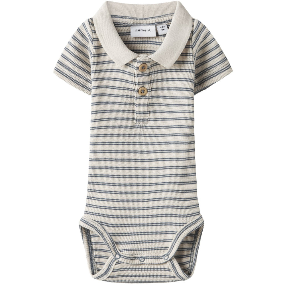 Køb Name It Blue Mirage Jerimiah Polo Body