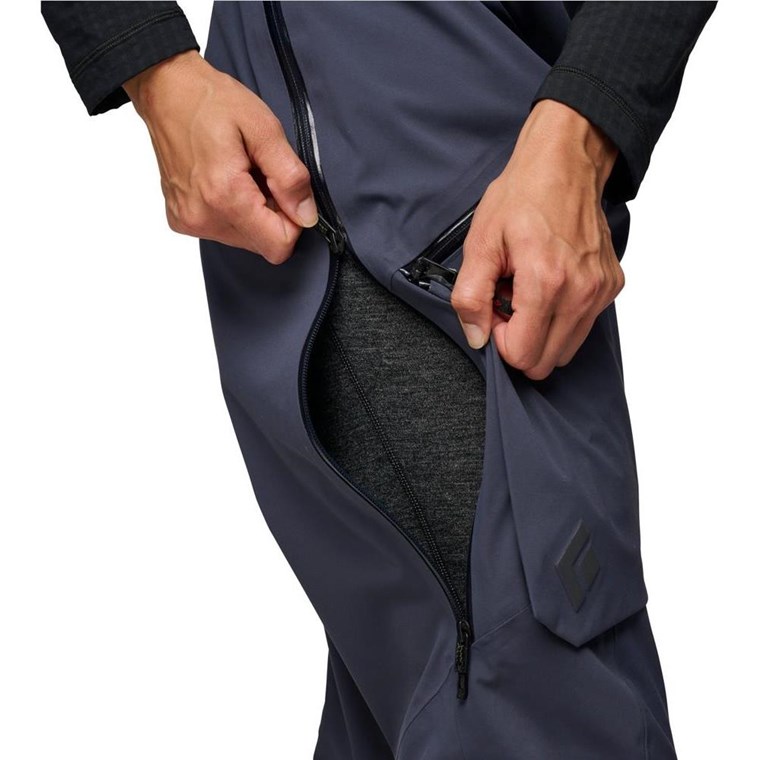 Black Diamond W Factor Bibs Charcoal