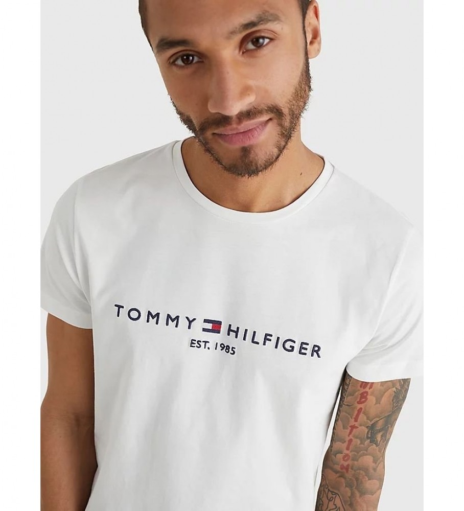 Camiseta Tommy Hilfiger Core Logo, branca