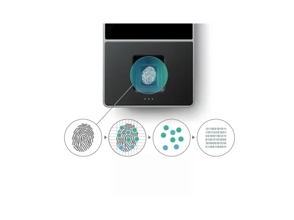 TimeMoto TM-626 Indstemplingssystem RFID & fingeraftryk