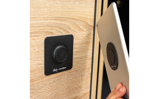Silwy x Fidlock MAGNET-Vakuum Patch Magnetaufkleber bei Handys und Tablets für Silwy x Fidlock Halterungen inkl. Sticky Base Halterung
