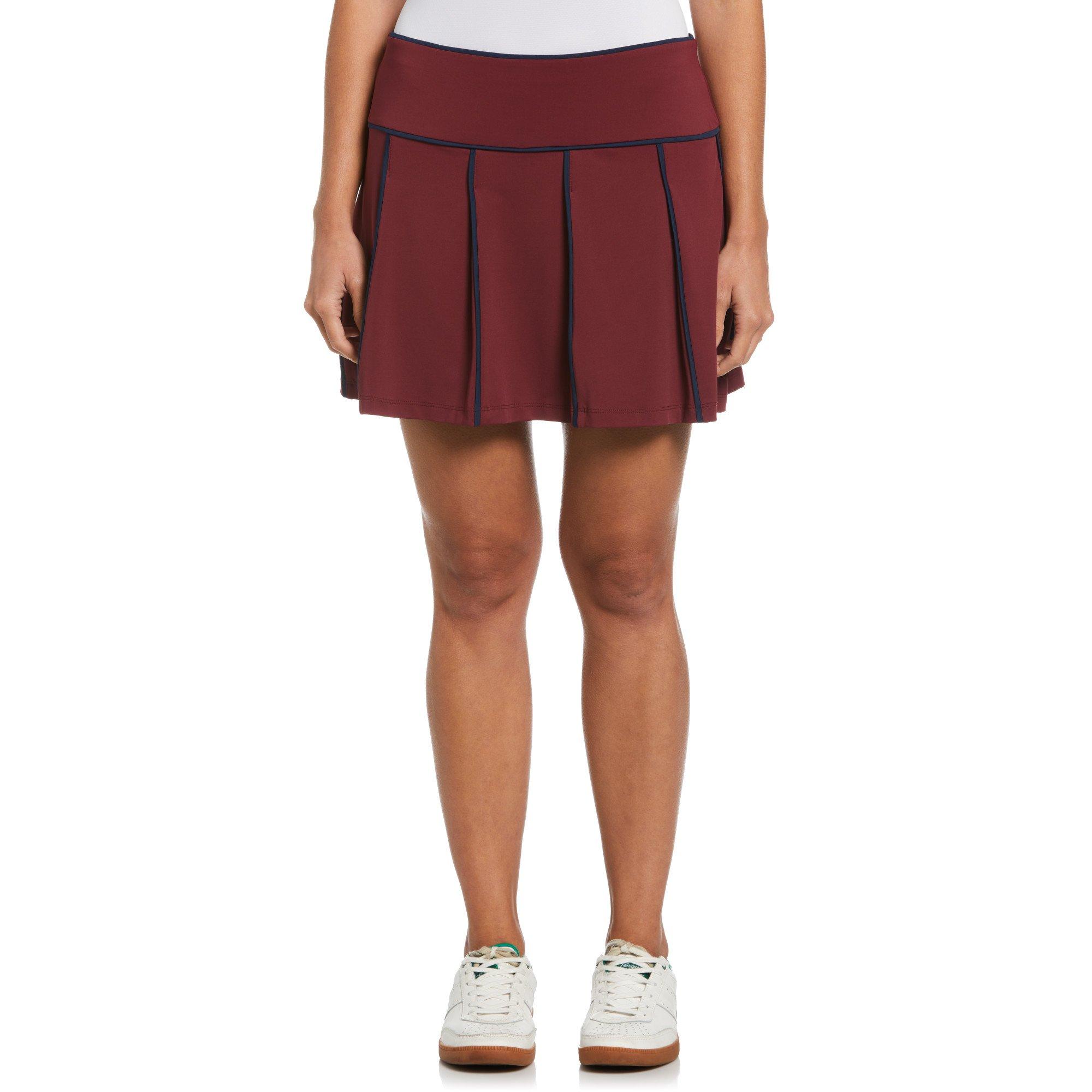 Original Penguin Multi Piped Pleated Skort