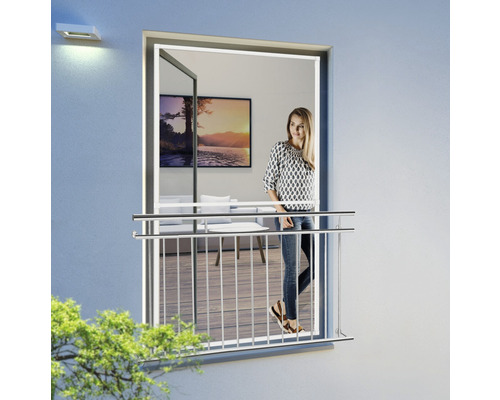 Insectenhor Windhager EXPERT raamkozijn wit 120x220 cm