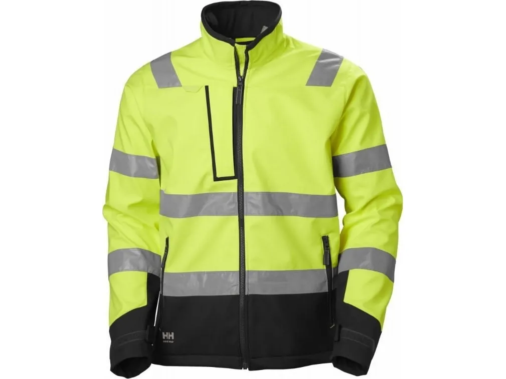 Kurtka męska Helly Hansen Reflective jacket HELLY HANSEN Alna 2.0 Softshell, yellow 2XL