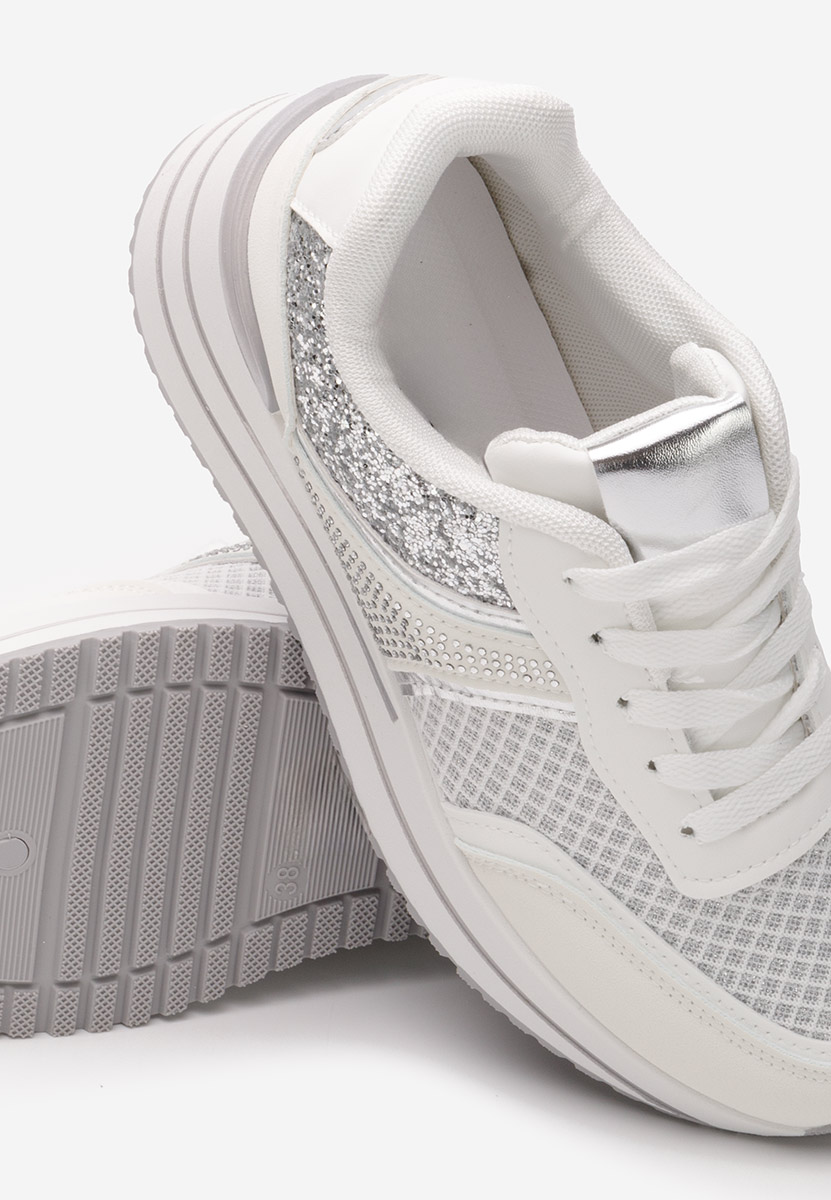 Baskets à plateforme blancs Enabella