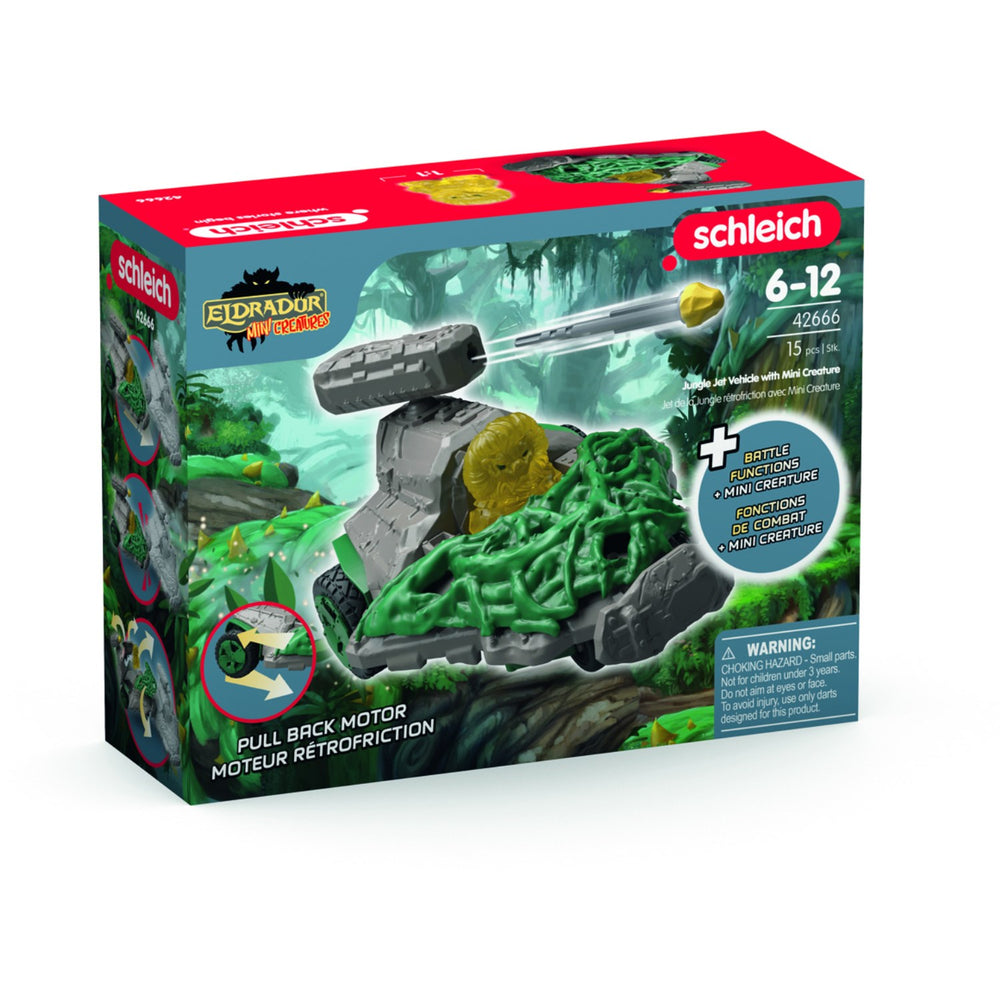 Køb Schleich Jungle Jet Køretøj Med Mini-Kreatur