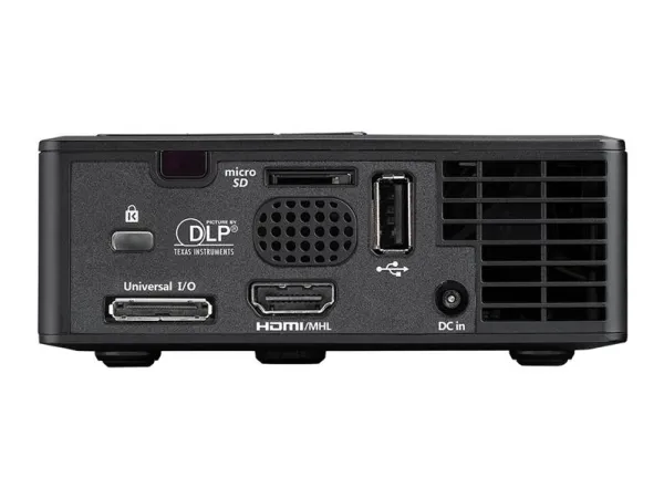 Optoma ML750e - DLP-projektor - LED - 3D - 700 lumen - WXGA (1280 x 800) - 16:10 - 720p