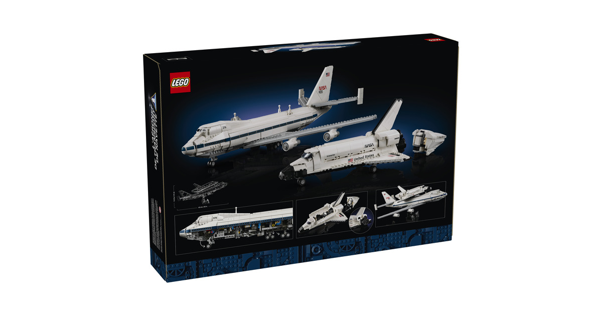 LEGOIcons - Shuttle Carrier Aircraft Constructiespeelgoed  (10360)