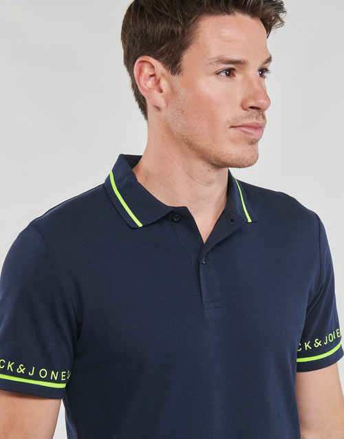 Jack & Jones - JJGLOBUS POLO SS - Marine