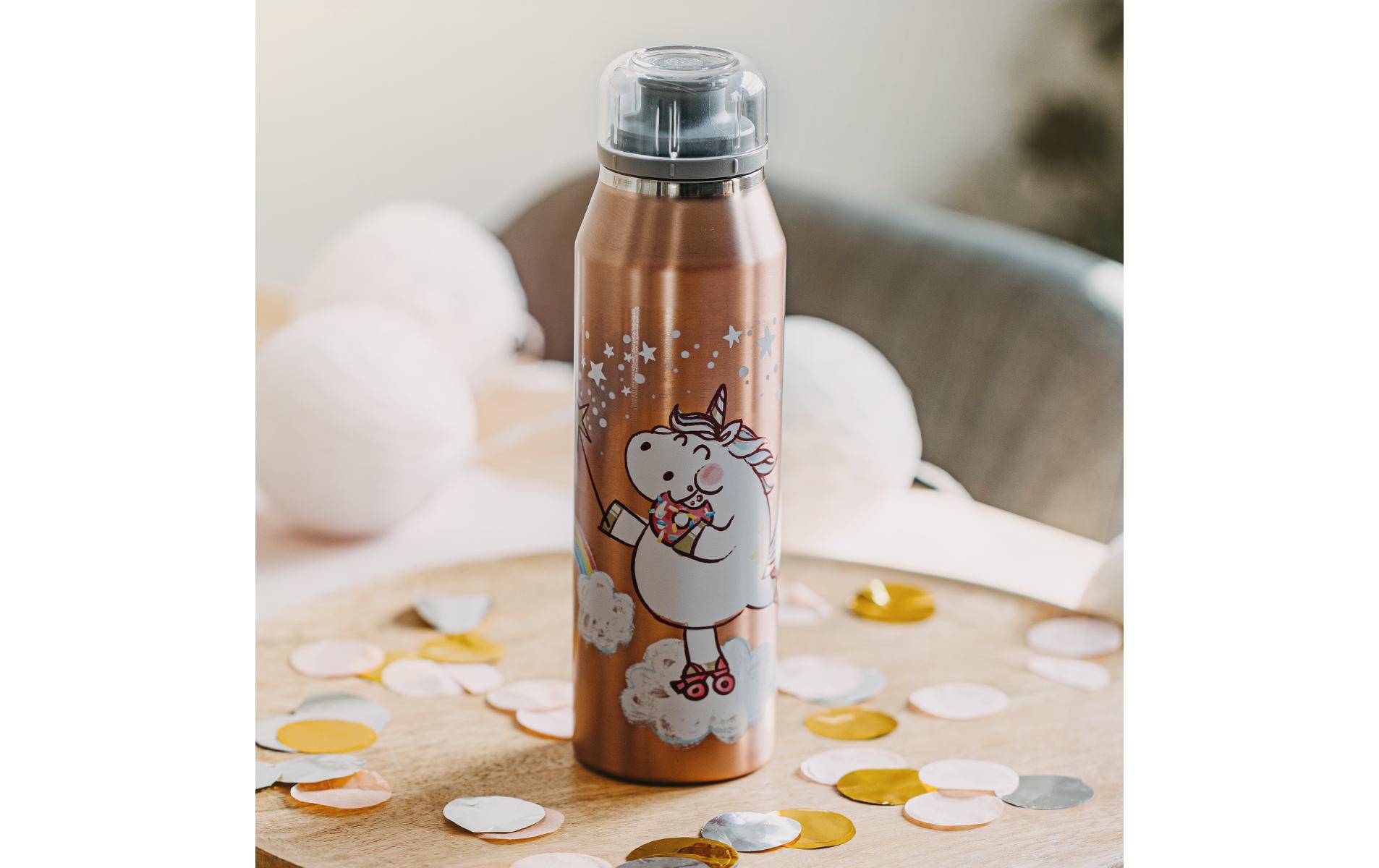 Thermosflasche Kids Unicorn 500 ml, RosaIsolierflasche