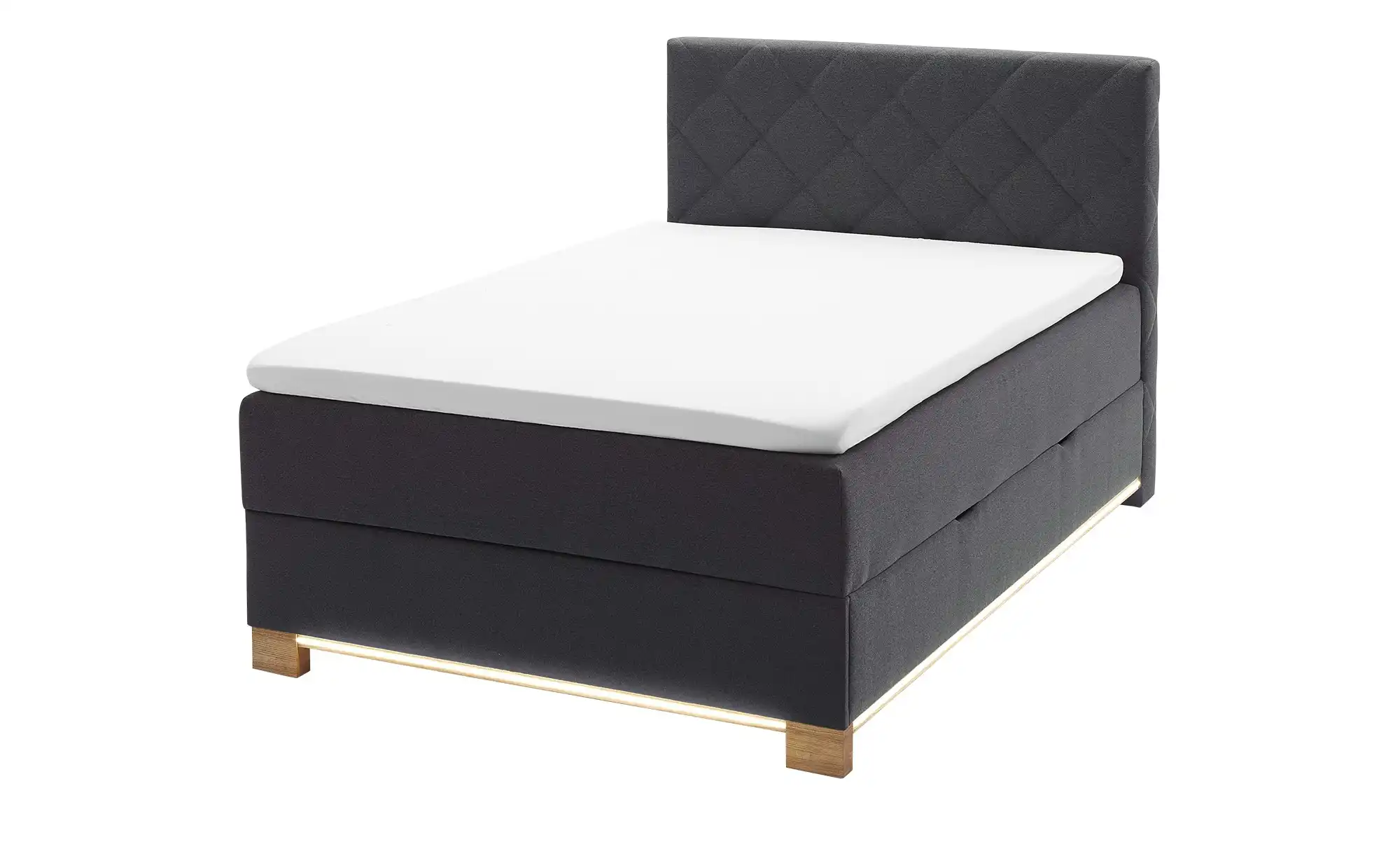 Boxspringbett USB-Anschluss & LED- Beleuchtung  Clara
