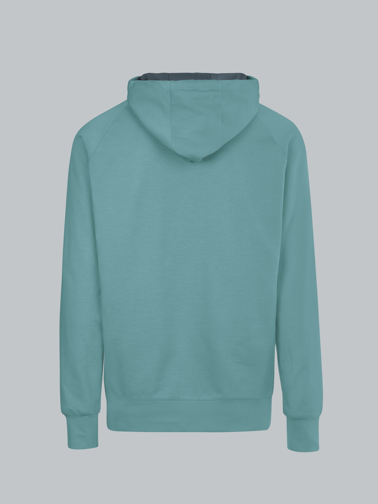 Kapuzensweatshirt aus Biobaumwolle Seegras