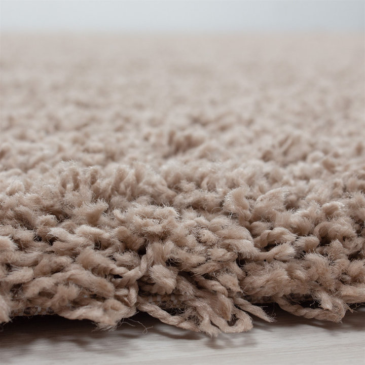 Hoogpolig vloerkleed - Sade Beige | Extreem hoge pol