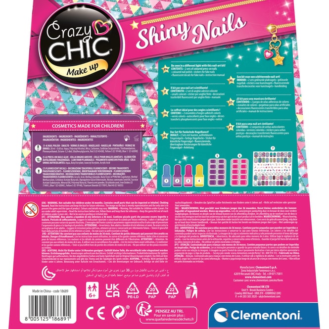 Crazy Chic - Fluoreszierende Nägel