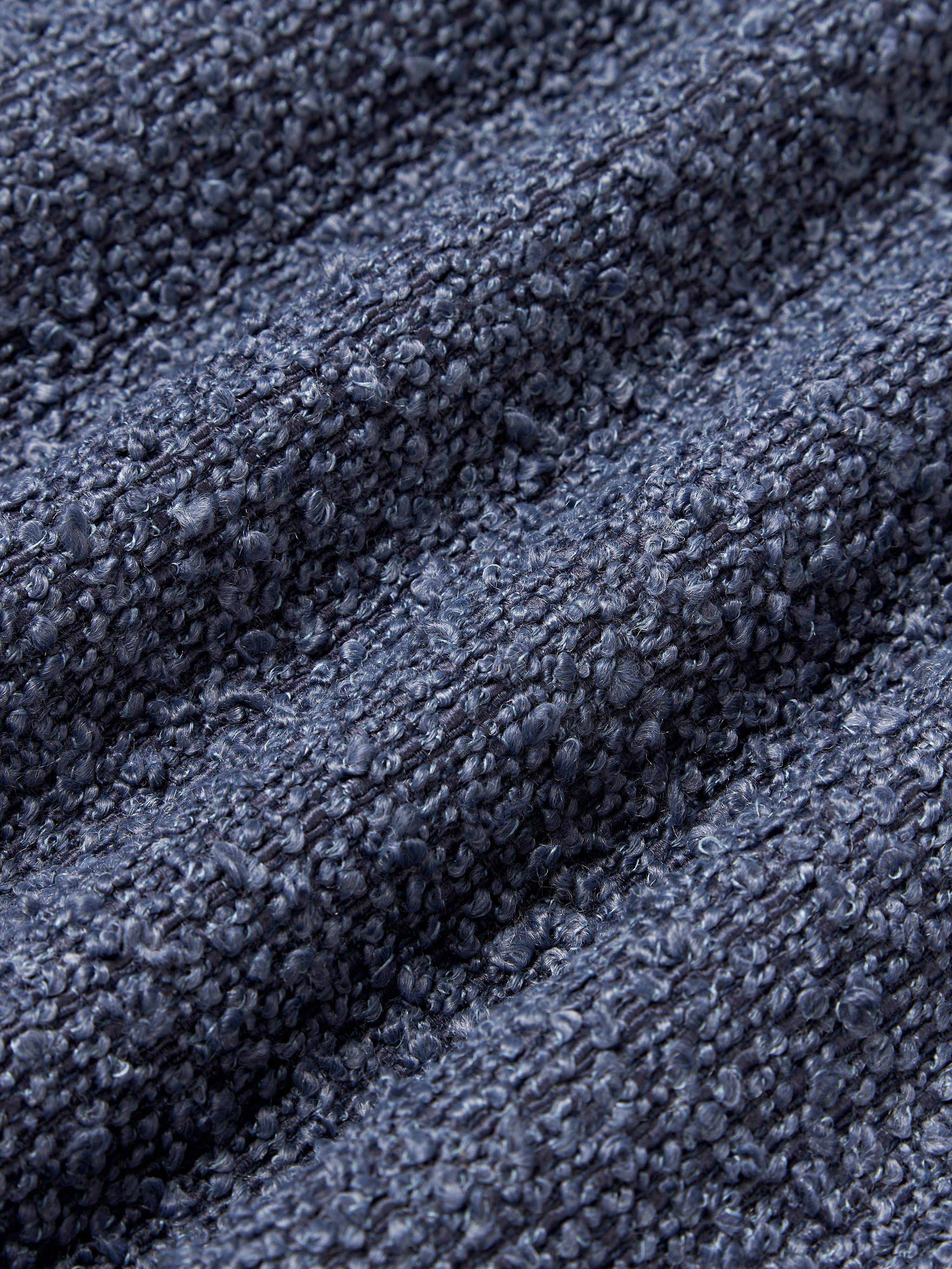 Bouclé kussenhoes Bellamie