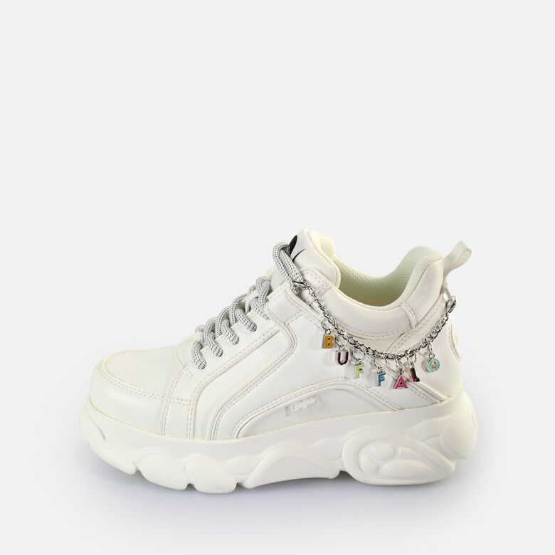 CLD Corin Charms Baskets basses véganes, blanc
