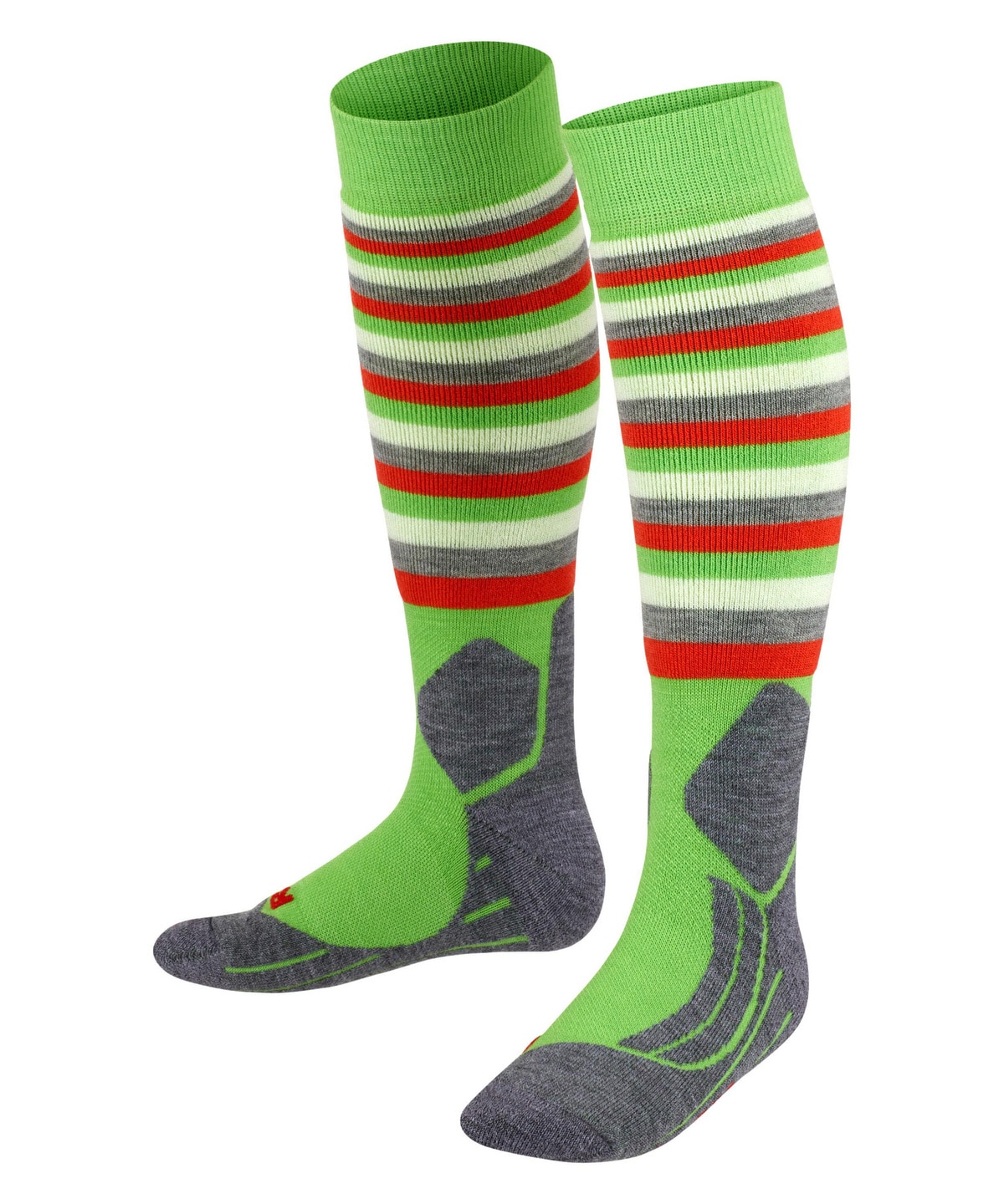 FALKE SK2 Stripes Kids<br>Kne-høye skisokker til barn!