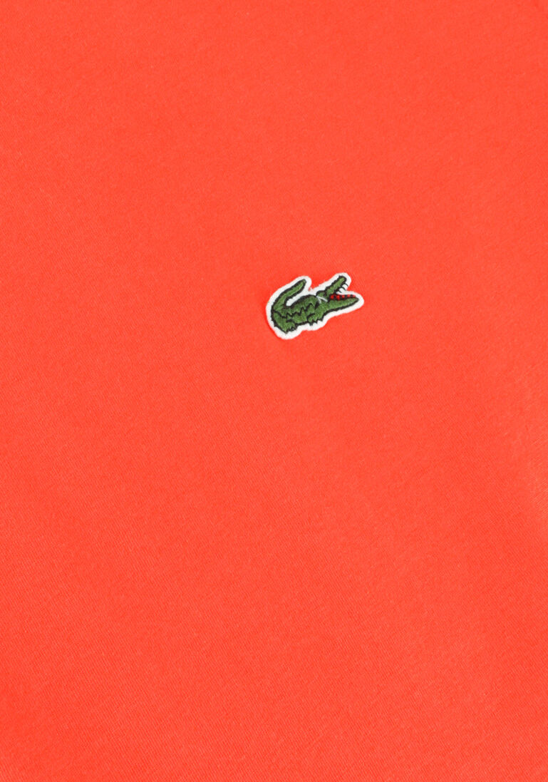LACOSTE oranje lacoste t-shirt 1ht1 men's tee-shirt 1121