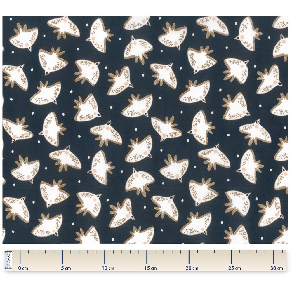 Coupon Tissu 50 Cm Envolée Sauvage