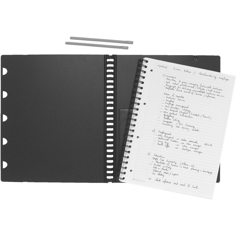 Cahier d'organisation Exabook Rhodia A5 + 5 x 5