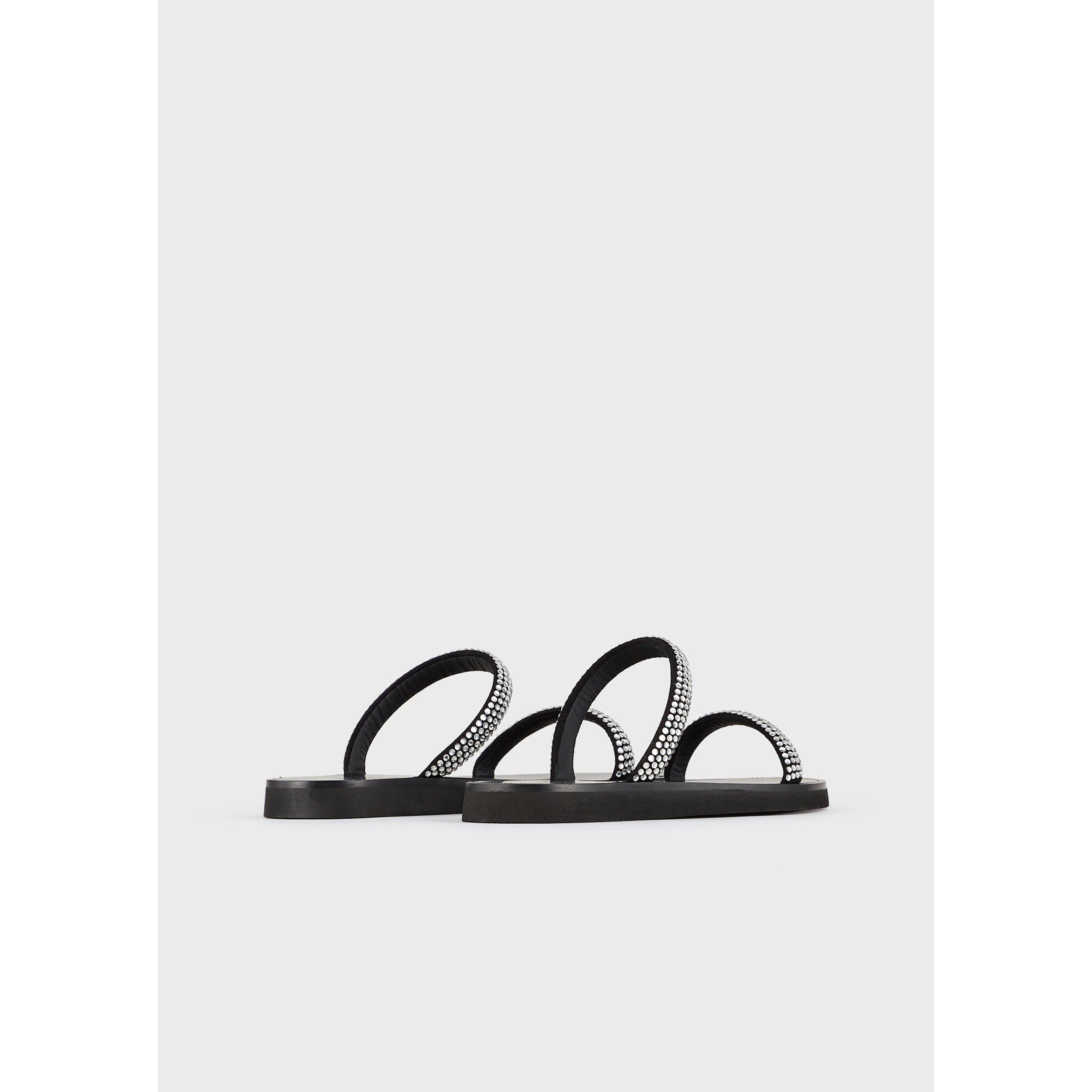 Emporio Armani 2 Strap Sandals