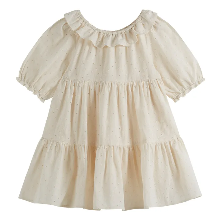 Emile et Ida Robe Broderie Anglaise | Ecru