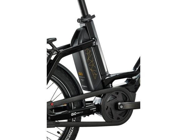 QiO Eins AP-8 Black - Elcykel - 2025