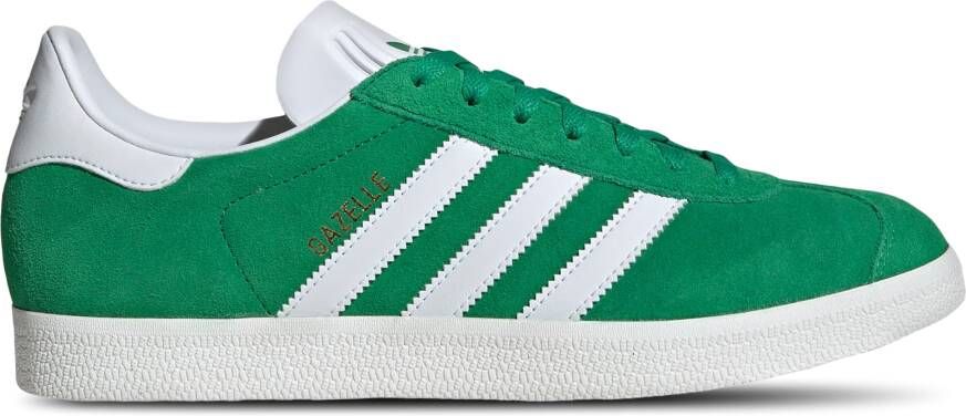 Adidas Originals Gazelle Green Cloud White Core White- Green Cloud White Core White