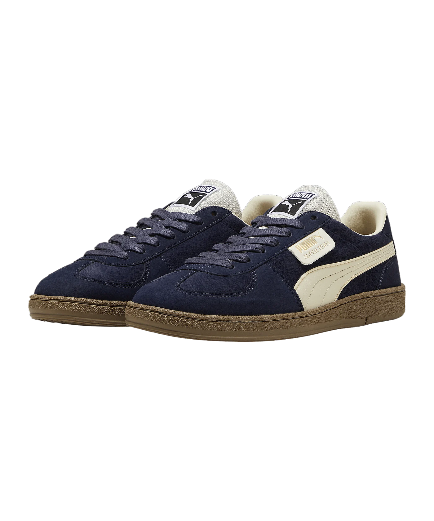 PUMA Super Team Velvet Blau Beige F01