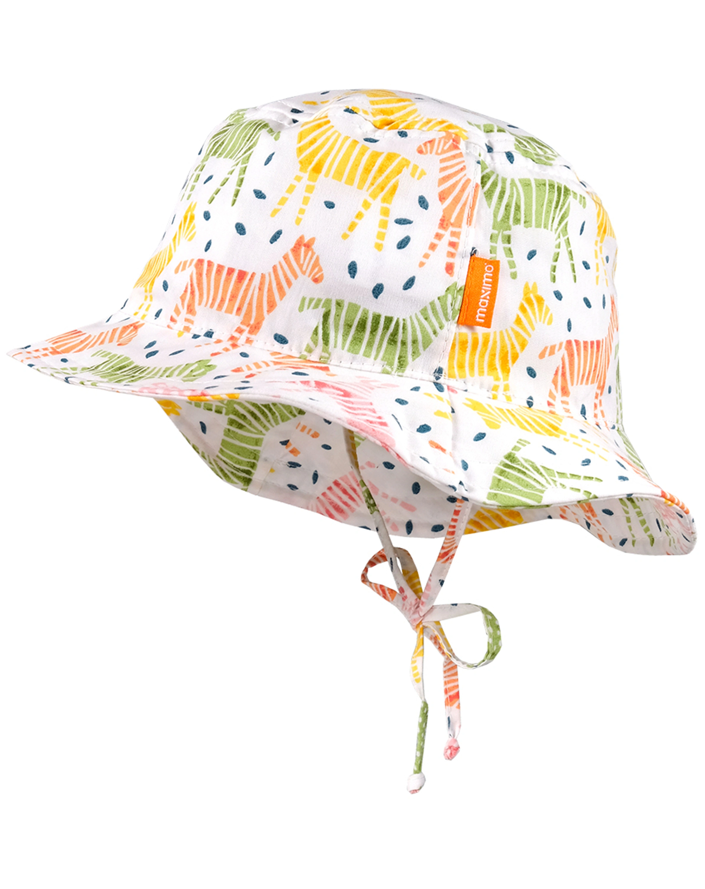 Sommerhut ZEBRA zum Binden in bunt