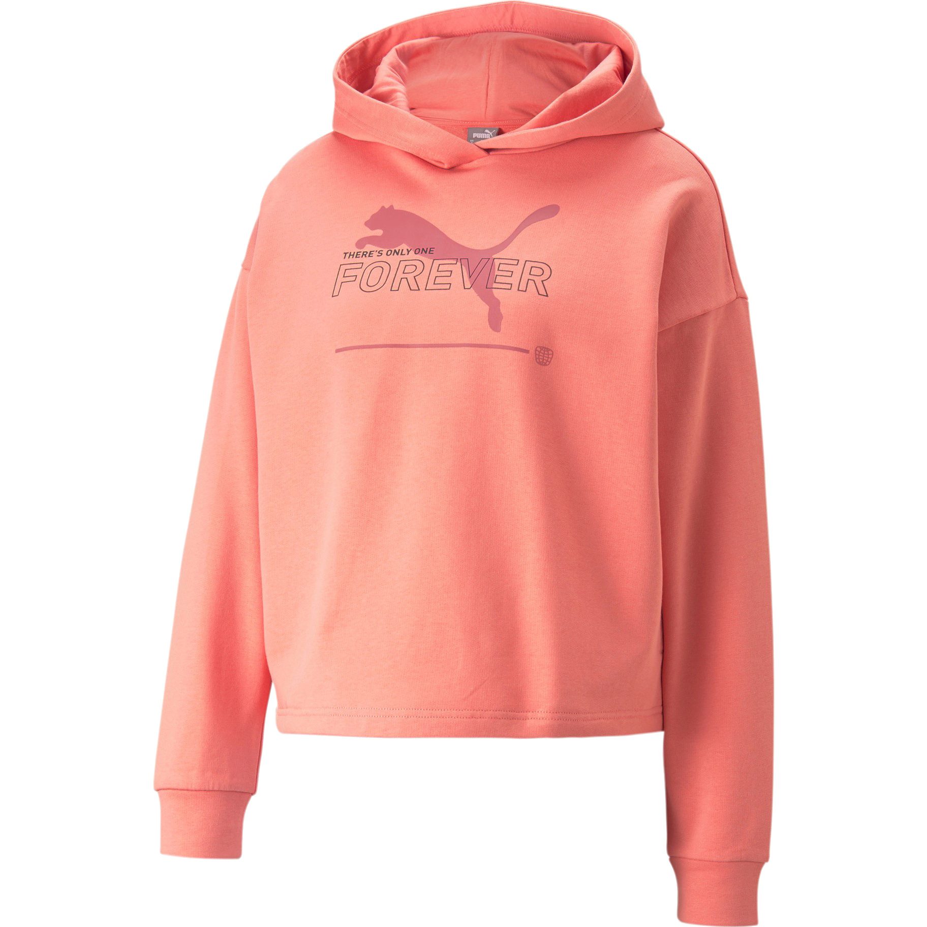 Puma Essentials+ Better Hoodie Damen hibiscus flower
