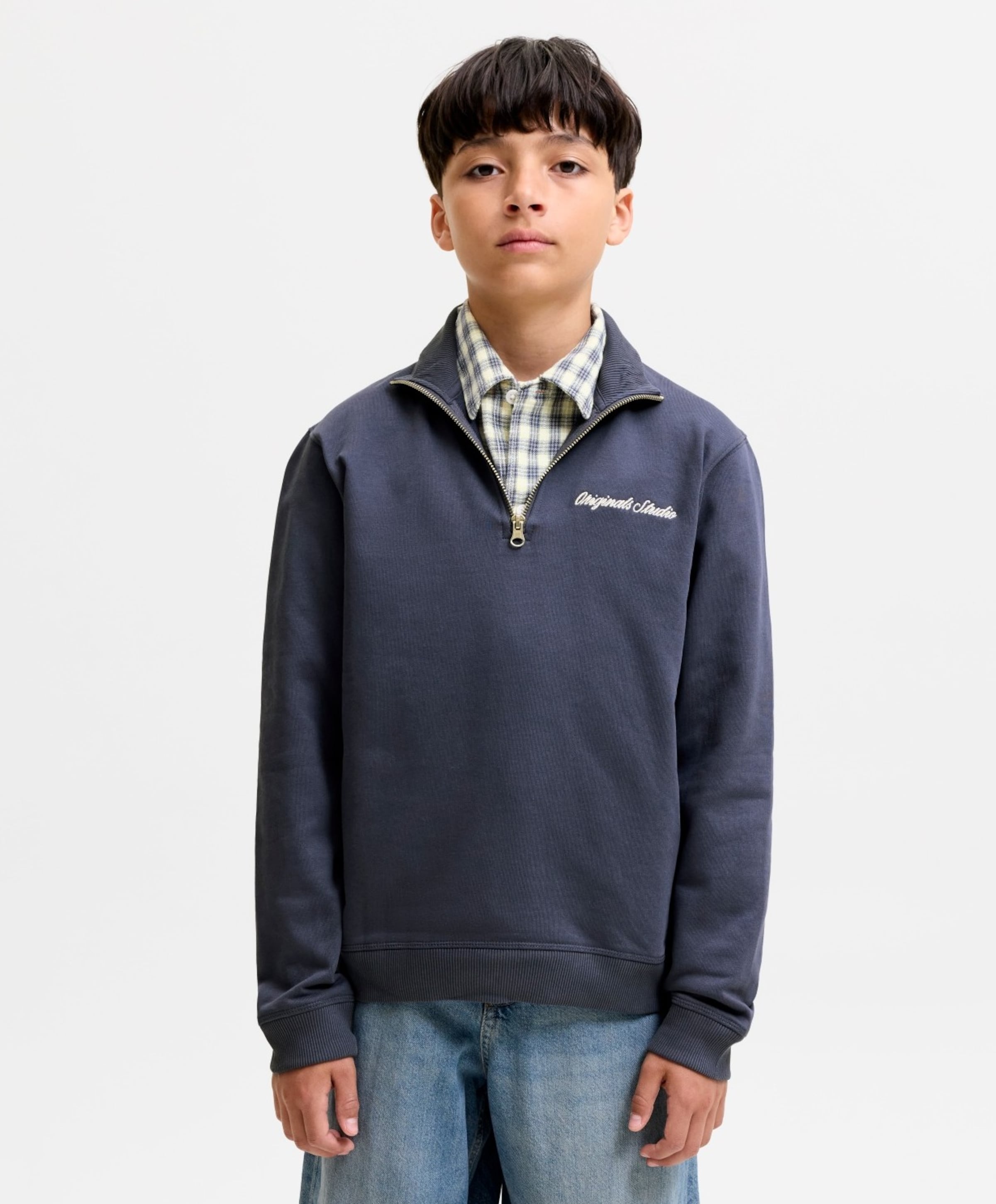 Jack & Jones Jongens sweater blauw