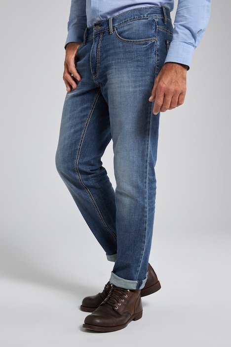 Jeans, FLEXNAMIC®, Kontrast Stitching, 5-Pocket, Straight Fit