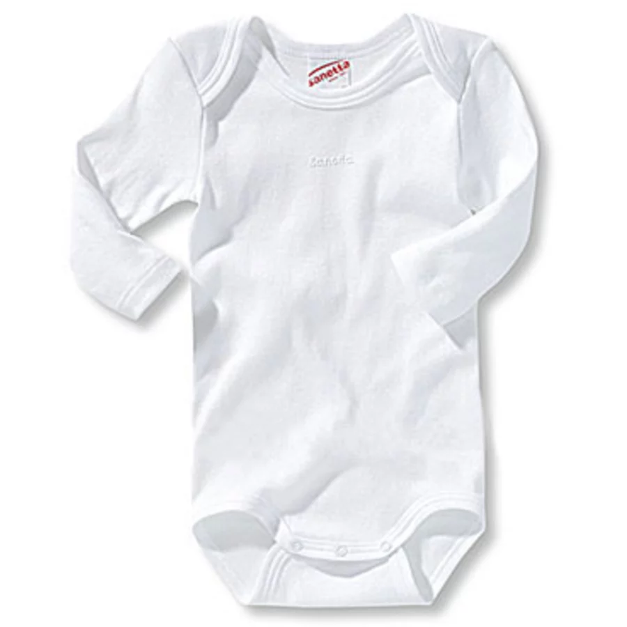 SANETTA Baby Body 11 Arm weiss