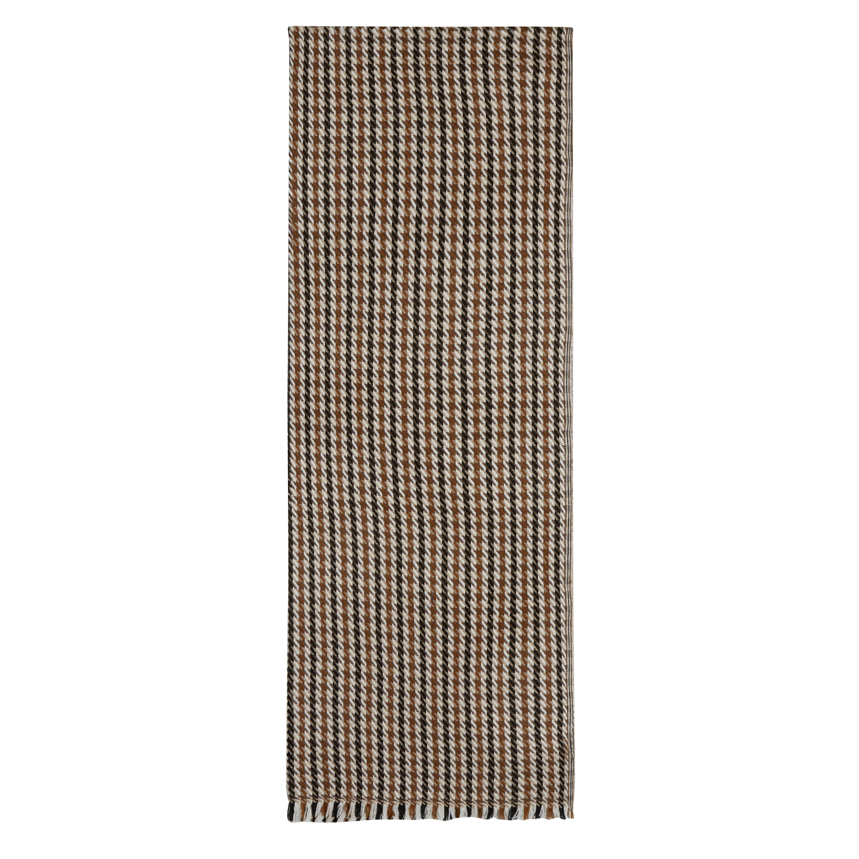 Echarpe imprimée à franges | Multicolore