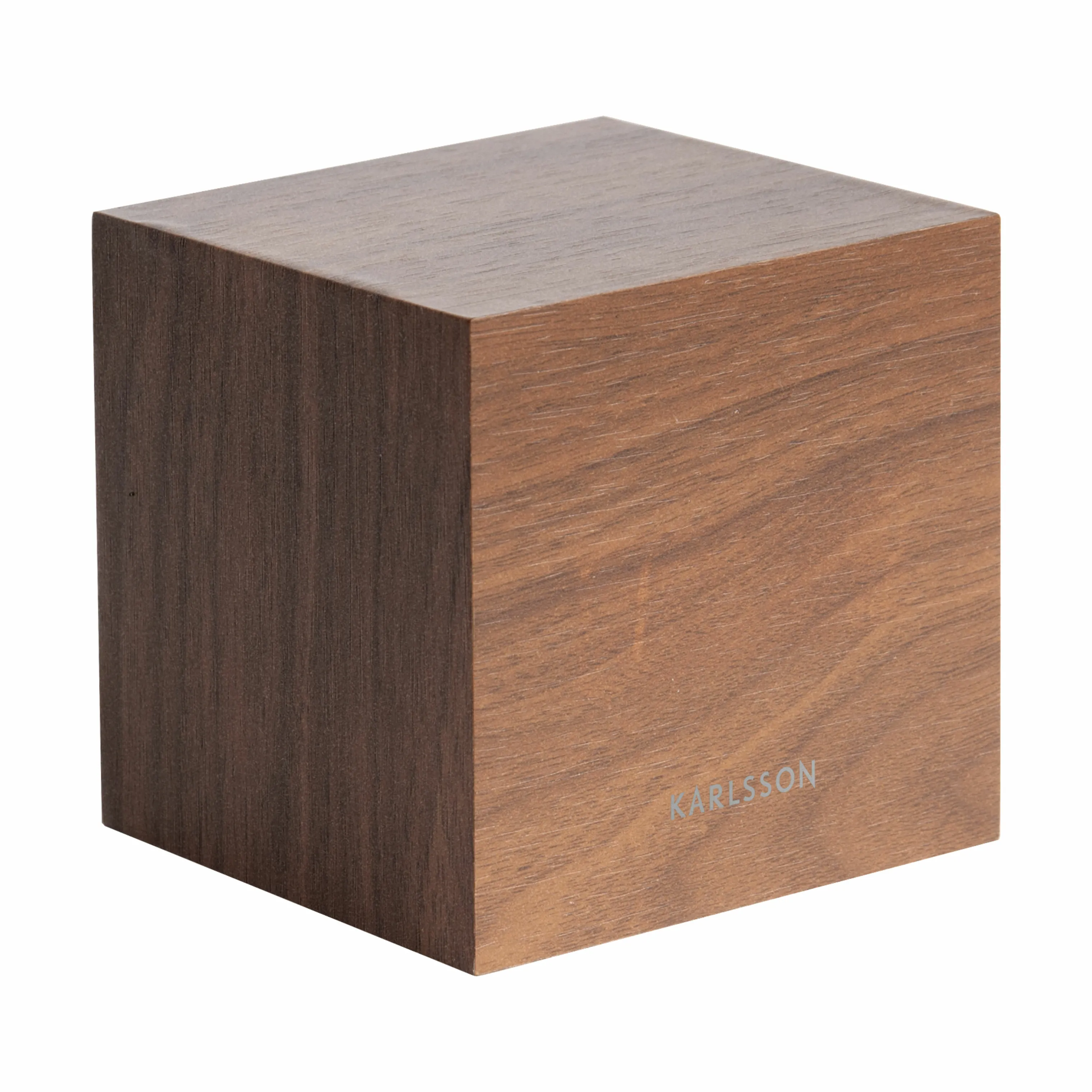 Karlsson Mini Cube Veneer Vækkeur