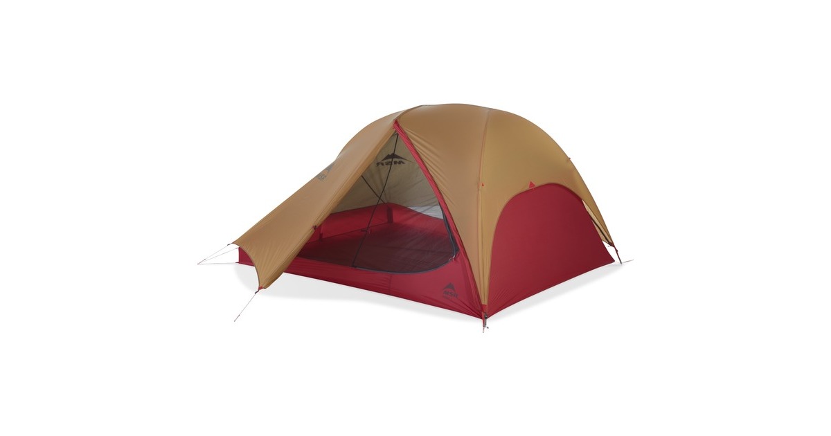 MSRFreeLite 3 tent  (Lichtbruin/rood)