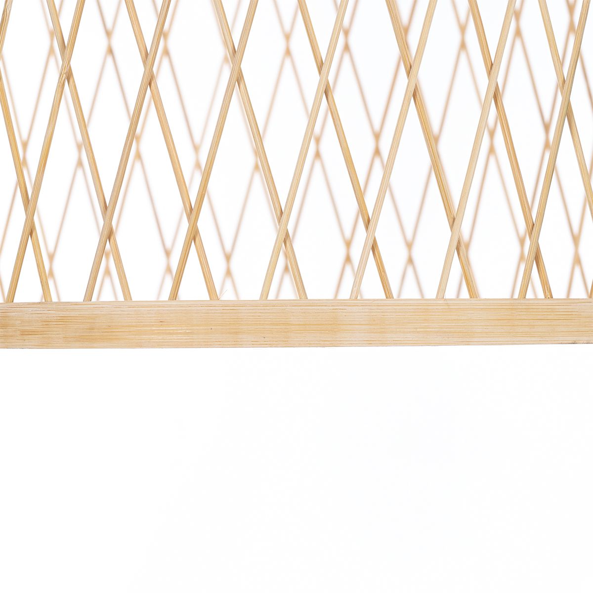 Landelijke buiten hanglamp rotan 40x55 cm - Calamus