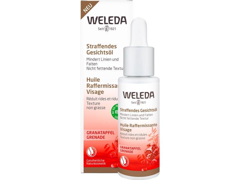 WELEDA Gesichtsöl Granatapfel 30 ml Natürliches Pflegeöl aktiviert und schützt die Haut