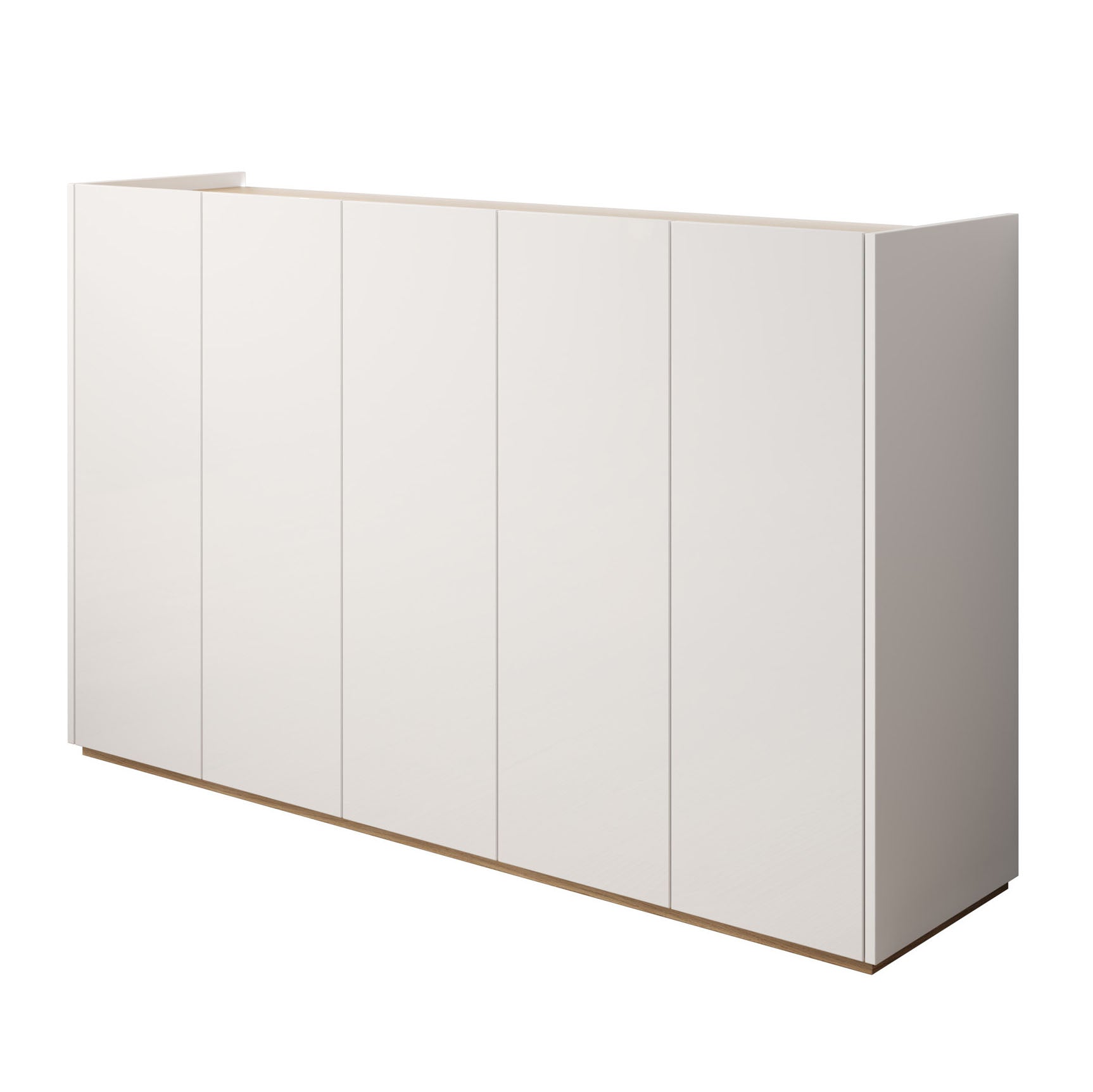 Encore - Schoenenkast met 9 vakken - Wit - 156x40x95xm