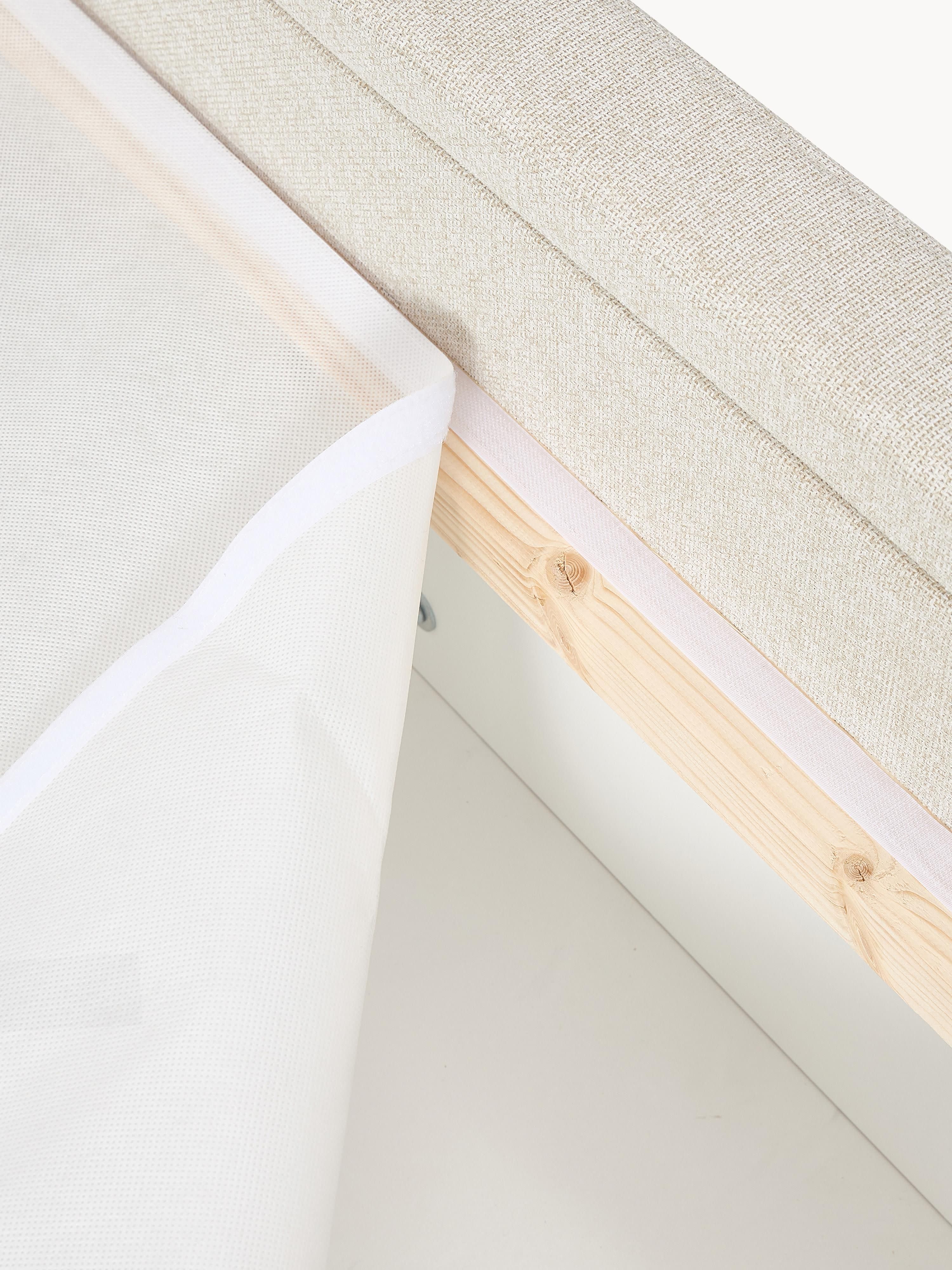 Gestoffeerd bed Arche met lades