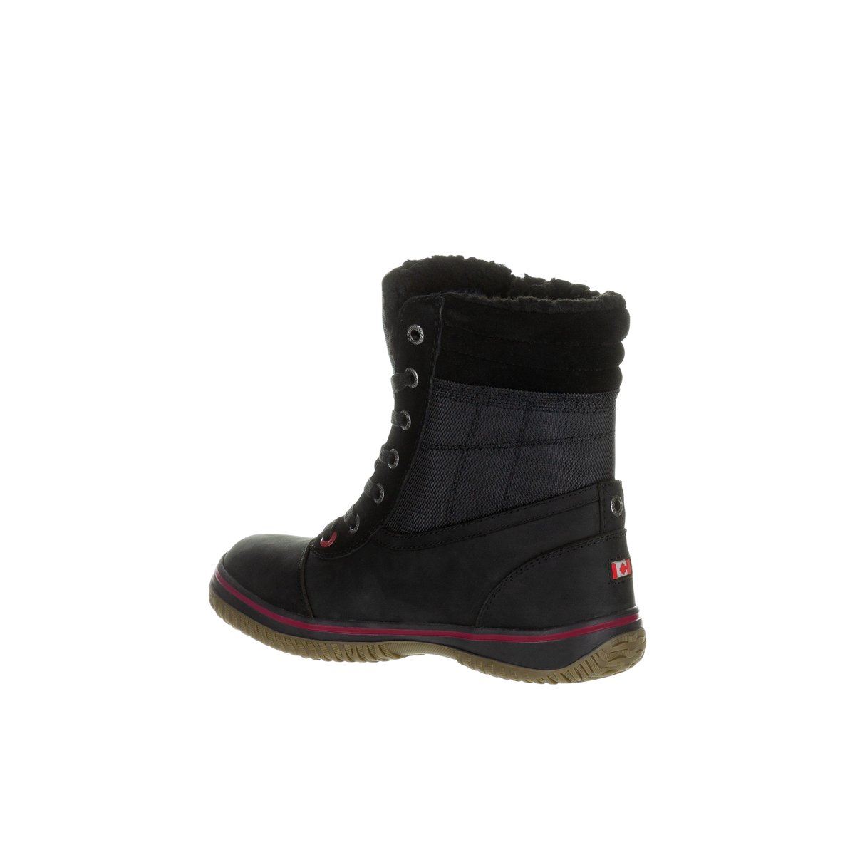PAJAR-Tropper-Bottes d'hiver - Talon plat - Noir